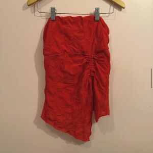 Urban Outfitters Bold Red Crop Top